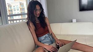 Horny Step Siblings Sawyer Cassidy Explore Nudism Fantasy