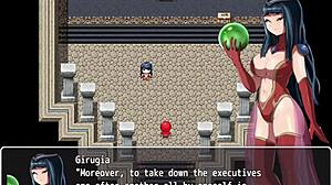 Cute Hentai Babe with Big Tits Dominates in Femdom Cum Scene