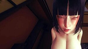 pov hinata hyuga uses her sensual body to get fucked