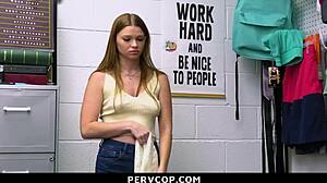 Teen Burglar Hides Stolen Item in Bra