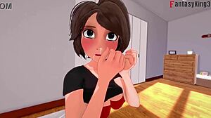 Aunt Cass POV Sex with Cassidy Hamada in Wild Fantasy Action!