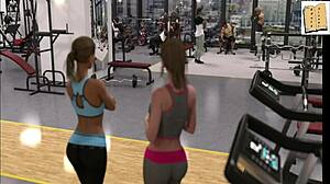 wife and her 36 year old stepmother play erotic games