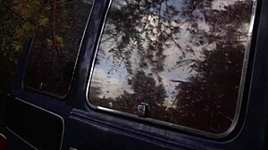 i see the sexy nude blonde girl outdoor at 10 to midnight, her hairy tits exposed