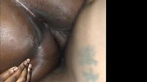 In this compilation, big booty BBWs give sloppy head to monster cocks, showcasing ebony beauties with small tits.