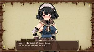 Dark of chloe with toys and blowjob in hentai 😜