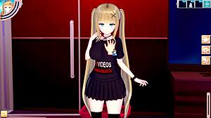 Blonde big tits gal jk fucks in various positions