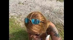 Latina girlfriend loses phone, intimate videos leaked online with tattoo and blonde friend in public.