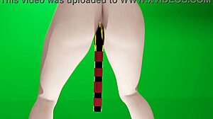 Android 18 undergoes animation test with toys and dildos