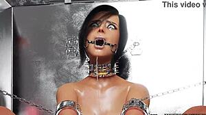 CyberCaptain的3D BDSM捆绑癖好漫画！