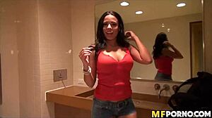 gorgeous latina babe luna star in horny pov with friend and girlfriend