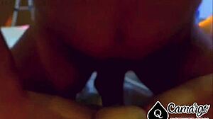 Look at what my fat-assed friend did to my husband in lingerie, amateurs having fun 😲