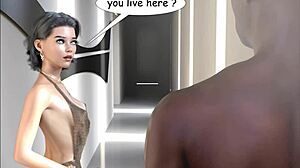 Hi I Am Mia Part 1 in Sexy Outfit Blowjob Action!