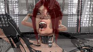 CyberCaptain的3D BDSM捆绑癖好漫画！