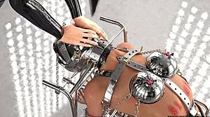 CyberCaptain的3D BDSM捆绑癖好漫画！