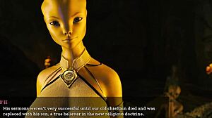 i can't believe female alien fingers herself waiting for my cock