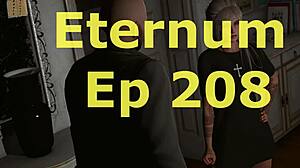Eternum 208 unfolds with curvy hentai teens flashing big tits. Sexy anime game action awaits your moves!
