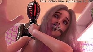 CyberCaptain的3D BDSM捆绑癖好漫画！