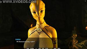 i can't believe female alien fingers herself waiting for my cock