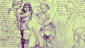 Vintage Erotic Drawings Spark Wild Imagination