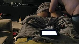 Wife receives oral massage with masturbation and oiled sex