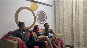 My stepson brought a friend to do double penetration with me, oh god