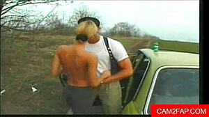 Amateur Gets Fucked Ass to Mouth in Wild Group Video