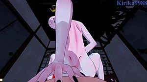 nezuko kamado and daki have intense sex in demon slayer pov hentai 😈