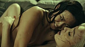 Hot teen 18+ lesbians lick wet pussies roughly