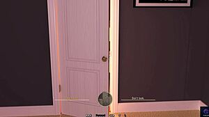 First Time 3D Hentai Meeting with Stepmom and Family in Santa County. Big Cock Action Unfolds in Animated Game.