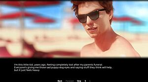 First Time 3D Hentai Meeting with Stepmom and Family in Santa County. Big Cock Action Unfolds in Animated Game.