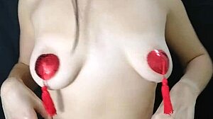 Are you teasing your tits with stickers?