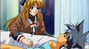 Anime blonde teen hints at wild pussy action tonight