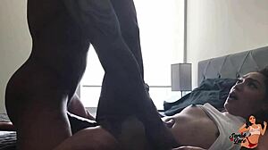 deepthroat and bbc pounding for latina cumslut