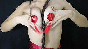 Are you teasing your tits with stickers?