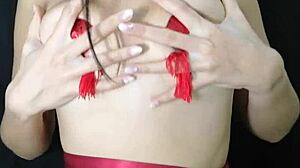 Are you teasing your tits with stickers?