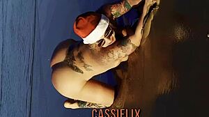 Mommy Noel Gives Her Ass as Christmas Gift