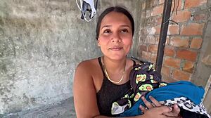 i send laundry to the neighbor, propose blowjob and sex