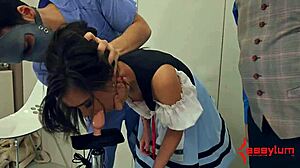 Gia Page Serves Beer with Ass, Then Takes Anal and ATM