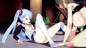 Intense Lesbian Action with Sagiri Sakurai, Chitose Kisaragi, Ruri Hoshino!