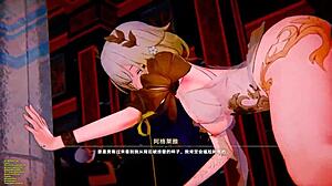 aglaea in hentai anime adventure