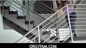 OrgyFam - Couples Bang Hard in Taboo Threesome with Niece