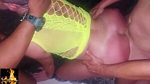 Dinner turned into wild fucking