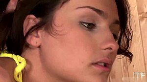 Asian Teen 18+ Threesome in Bathhouse with Facial Finish