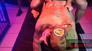 fucking everyone at the club orgy, bareback!