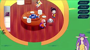 Dragon Ball MILF fucks in time travel multisex adventure.