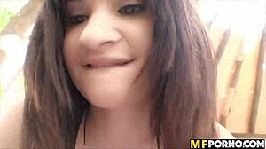 My Heart Races Seeing My Skinny Latina Girlfriend Banged in Public POV!