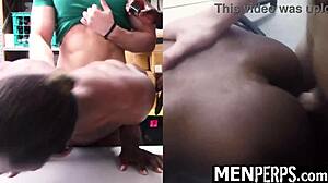 Mall Officer Disciplines Two Twinks for Public Fight