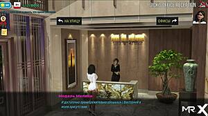 Visual novel with erotic elements set in a fashion business environment