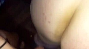 A tattooed slut gets her ass fucked by a gay blonde and a Latina friend