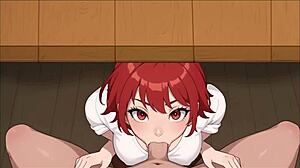 Muscular redhead femdom creampies tomboy in hot forge hentai.